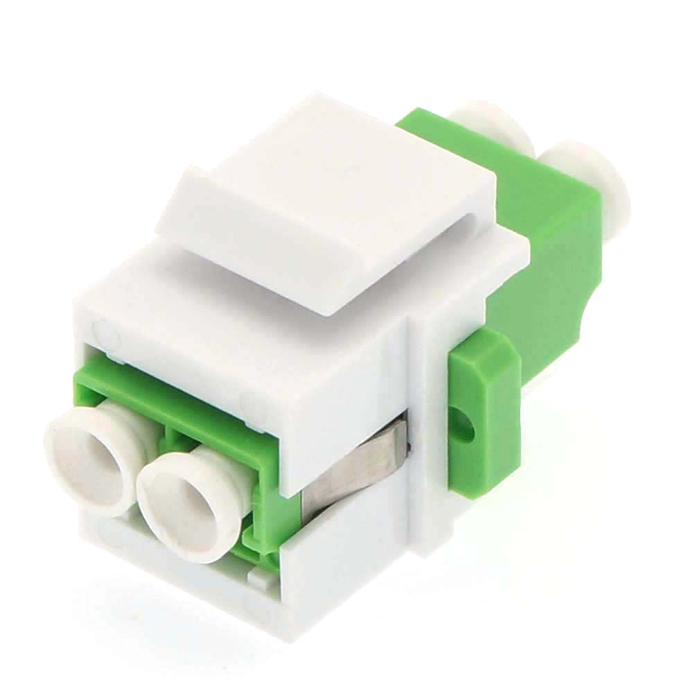 Keystone Jack LC/APC Singlemode Dupplex Keystone Jack LC/APC Singlemode Dupplex